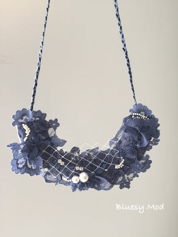 Beaded Lace necklace (BBL4-L)