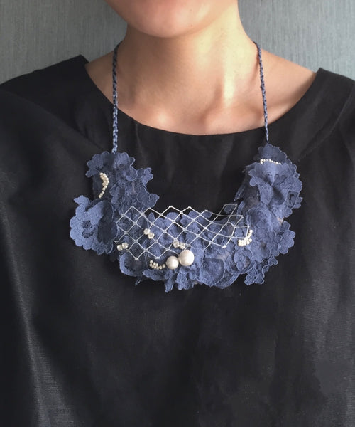 Beaded Lace necklace (BBL4-L)
